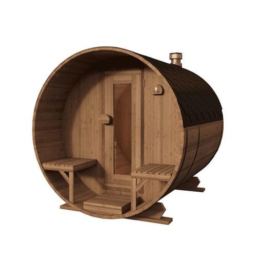 BS1 African Ayous 260 barrelsauna, Sport en Fitness, Sauna, Ophalen of Verzenden
