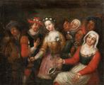 Dutch school (early XVIII) - Party in a tavern by