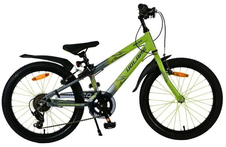 Volare Rocky Kinderfiets - 20 inch - 7 speed - Groen/Grijs, Fietsen en Brommers, Fietsen | Kinderfietsjes, Nieuw, Ophalen of Verzenden