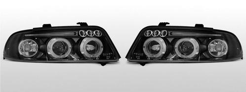 Koplampen Angel Eyes | Audi A4 B5 1999-2000 | zwart, Auto-onderdelen, Verlichting, Nieuw, Audi, Verzenden