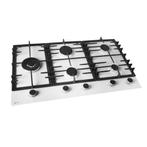 Wiggo WH-G935RR(W) - Inbouw gaskookplaat met Wok - 90cm - Wi, Verzenden, Nieuw