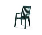 Sieger Palma stapelbare kunststof fauteuil - Smaragdgroen, Ophalen of Verzenden, Nieuw