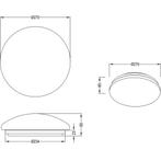 LED Plafondlamp met Bewegingssensor - Trion Poly - Opbouw, Ophalen of Verzenden, Nieuw, Kunststof