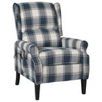 Verstelbare Massagestoel Blauw | Tweedekansje | 40% Korting, Huis en Inrichting, Ophalen of Verzenden, Nieuw, 75 tot 100 cm, 50 tot 75 cm