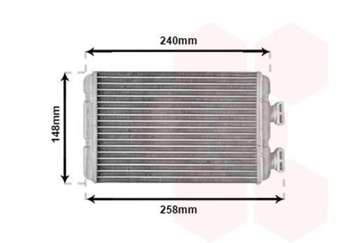 KACHEL RADIATEUR VOOR BMW 3 E46 1997-2001 641118372771, Auto-onderdelen, Airco en Verwarming, Nieuw, Ophalen of Verzenden