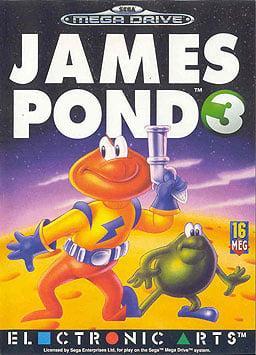 James Pond 3 - Sega Genesis - NTSC (Losse Cassette), Spelcomputers en Games, Games | Sega, Zo goed als nieuw, Ophalen of Verzenden