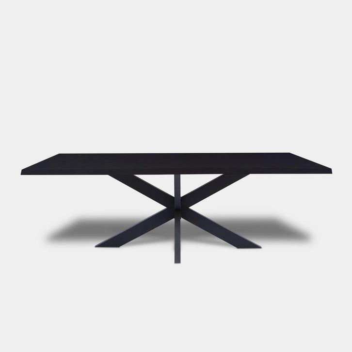 Tafel Boomstam eikenhout  Matrix  200x100, Huis en Inrichting, Tafels | Eettafels