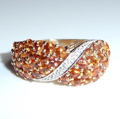 Ring - 14 karaat Geel goud - 1.21ct. tw. Diamant, Sieraden, Tassen en Uiterlijk, Ringen