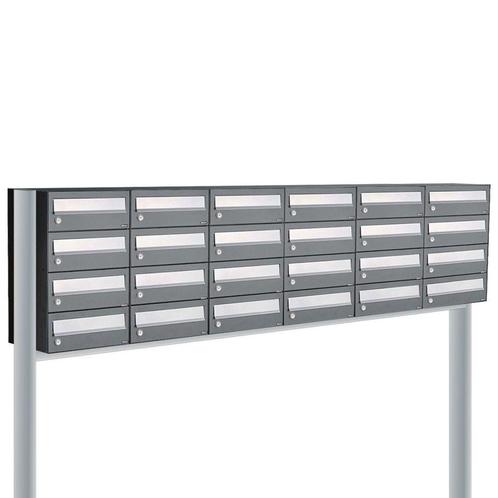 Brievenbusunit Hive set vrijstaand 6-breed, 4-hoog -, Tuin en Terras, Brievenbussen, Nieuw, Verzenden