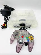 Nintendo - N64 - Nintendo 64 Clear Console Set with Clear, Nieuw