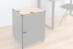 Moderne rolcontainer BIG DEAL 46cm matzwart eiken - 38430, Ophalen of Verzenden, Nieuw