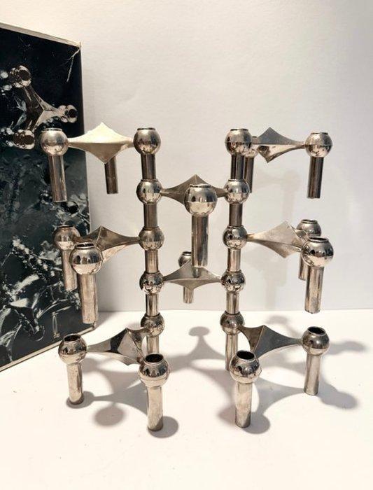 Nagel Konzept - Werner Stoff - Kandelaar S22 (8) - Chroom, Antiek en Kunst, Antiek | Meubels | Stoelen en Banken
