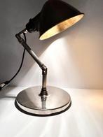 Bureaulamp - Aluminium, Messing, Antiek en Kunst, Antiek | Wandborden en Tegels