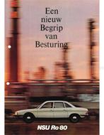 1967 NSU RO 80 BROCHURE NEDERLANDS, Boeken, Nieuw, Author
