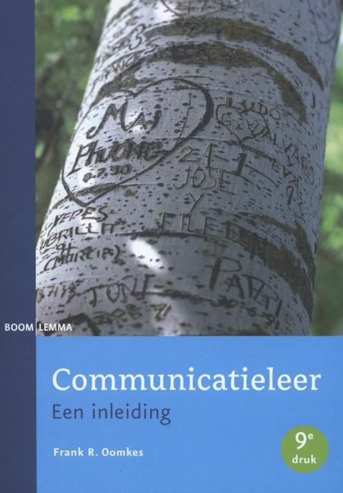Communicatieleer 9789059319325, Boeken, Studieboeken en Cursussen, Zo goed als nieuw, Verzenden