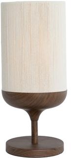 2dekans | Light & Living Tafellamp Dania - Crème/Bruin -, Ophalen of Verzenden, Zo goed als nieuw