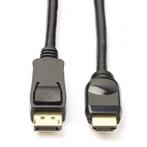 DisplayPort naar HDMI kabel | 2 meter (4K@30Hz), Verzenden, Nieuw