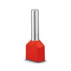 Phoenix Contact Twin Ferrule AI-TWIN 2X1-12 Rood - 3240679, Doe-het-zelf en Verbouw, Elektra en Kabels, Verzenden, Nieuw, Overige typen
