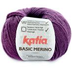 Katia Basic Merino - 28 paars - Wol/Acryl Garen, Hobby en Vrije tijd, Breien en Haken, Ophalen of Verzenden, Nieuw