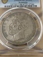 Roemenië. 5 Lei 1884 B / XF Details (98 - Damage), Postzegels en Munten, Munten | Europa | Niet-Euromunten