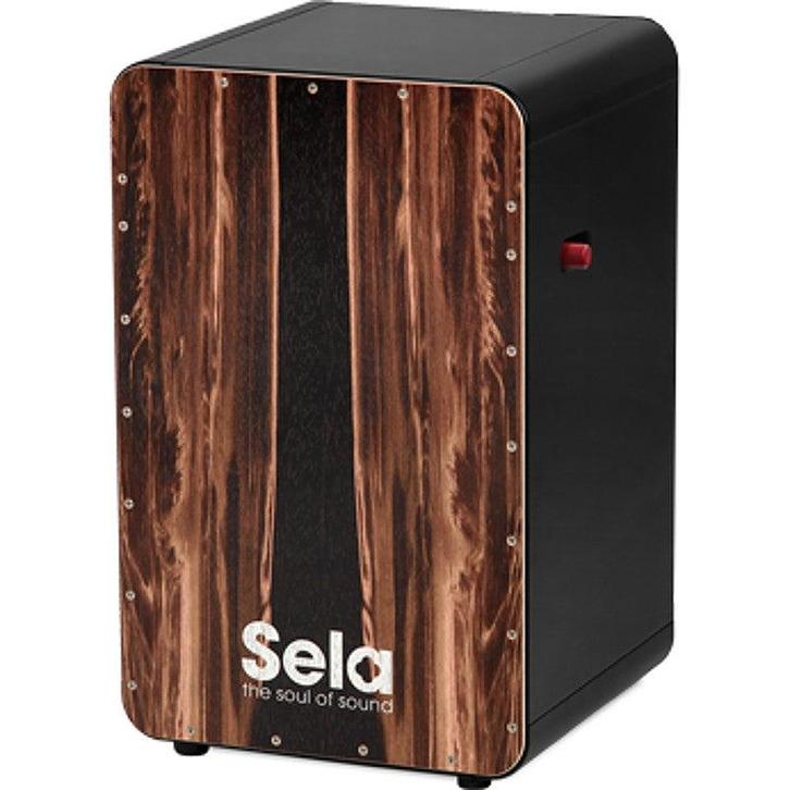 Sela SE 107 CaSela Black Pro Dark Nut cajon met switch, Muziek en Instrumenten, Drumstellen en Slagwerk, Verzenden