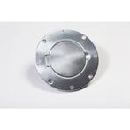 Rugged Ridge Non-Locking Gas Cap Door Polished Alum 97-06, Ophalen of Verzenden, Nieuw