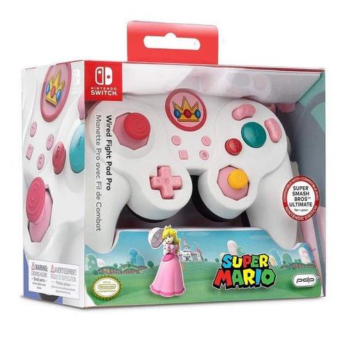PDP Fight Pad Bedraad voor Switch - Peach (In doos), Spelcomputers en Games, Spelcomputers | Nintendo Switch, Zo goed als nieuw