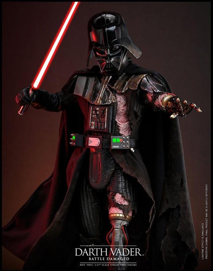 Star Wars Action Figure 1/6 Darth Vader (Battle Damaged) 35, Verzamelen, Star Wars, Nieuw, Ophalen of Verzenden