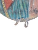 Religieuze wandtapijt - Madonna met Kind - 85 cm - Textiel -