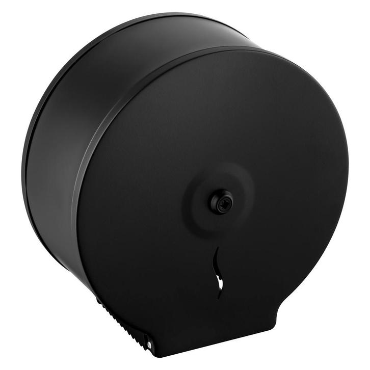 GGM Gastro | Grote WC roldispenser - RVS - Zwart | TPSPGDS |, Huis en Inrichting, Badkamer | Badtextiel en Accessoires, Zwart