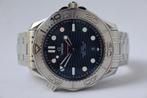 Horloge Omega Seamaster 300M Beijing 2022 Perfecte staat, Sieraden, Tassen en Uiterlijk, Horloges | Heren, Staal, Staal, Polshorloge