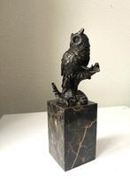 Milo (1910-1978) - Figuur - Brons-Wijze Uil=gesigneerd -, Antiek en Kunst