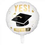 Folieballon YES YOU DID IT | Nieuw! |, Nieuw, Verzenden