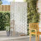 vidaXL Privacyscherm 100x50x180 cm Geanodiseerd Staal, Verzenden, Nieuw, IJzer