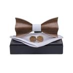 DWIH - houten Vlinderdas de Luxe - Vlinderstrik van hout..., Nieuw