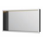 Inbouwnis Luca Sanitair 60x30x6,5cm RVS Geborsteld Nikkel, Ophalen of Verzenden, Nieuw, Bad