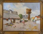 Antal Neogrády (1861-1942) - Young women on the village