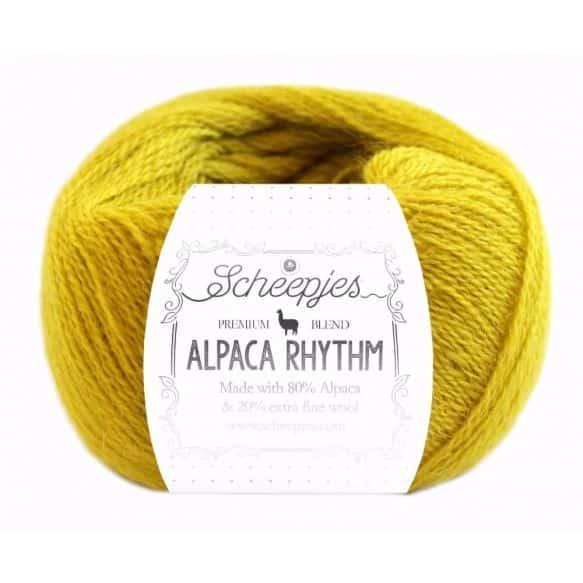 Scheepjes Alpaca Rhythm 25 gr - 668 Disco, Hobby en Vrije tijd, Breien en Haken, Nieuw, Verzenden