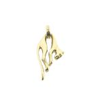 Gouden hanger van een panter (Hanger of bedel), Ophalen of Verzenden, Gebruikt, Goud, Overige merken