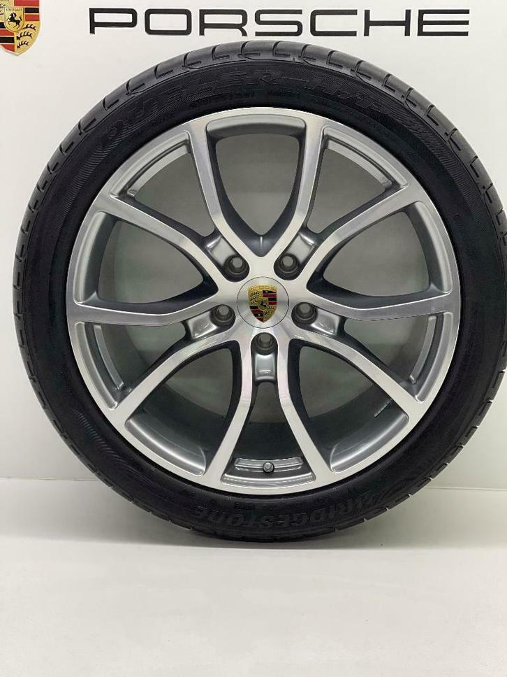 Porsche Cayenne (E3) ORIGINELE 21 Exclusive Design velgenset, Auto-onderdelen, Banden en Velgen, 21 inch, Zomerbanden, 315 mm