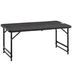 Buitentafel – Inklapbaar - Donkergrijs, Tuin en Terras, Tuinsets en Loungesets, Ophalen of Verzenden, Nieuw