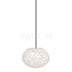 Umage Eos Hanglamp, lampenkap wit/kabel zwart - ø¸35 cm, Verzenden, Nieuw
