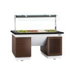 GGM Gastro | Koud buffet toonbank DUBLIN - 1600mm - met |, Verzenden, Nieuw in verpakking, Hotelinrichting