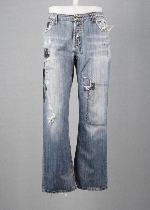 Vintage Straight River Island Blue size 34 / 31, Kleding | Heren, Spijkerbroeken en Jeans, Ophalen of Verzenden
