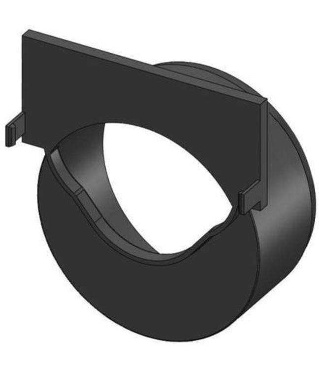 ACO universele eindplaat kunststof met zijuitloop Ø110 mm, Doe-het-zelf en Verbouw, Overige Doe-het-zelf en Verbouw, Ophalen of Verzenden
