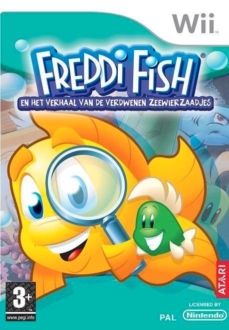 Wii Freddi Fish en het Verhaal van de Verdwenen Zeewierzaadj, Spelcomputers en Games, Games | Nintendo Wii, Zo goed als nieuw