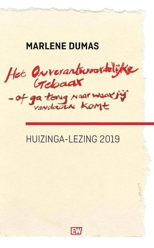 Het onverantwoordelijke gebaar-of ga terug naar waar je, Boeken, Kunst en Cultuur | Beeldend, Zo goed als nieuw, Verzenden