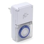 Tijdschakelaar buiten | Q-link, Doe-het-zelf en Verbouw, Elektra en Kabels, Verzenden, Nieuw