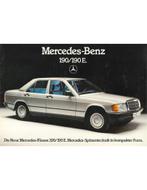 1982 MERCEDES BENZ 190 BROCHURE DUITS, Boeken, Auto's | Folders en Tijdschriften, Nieuw, Author