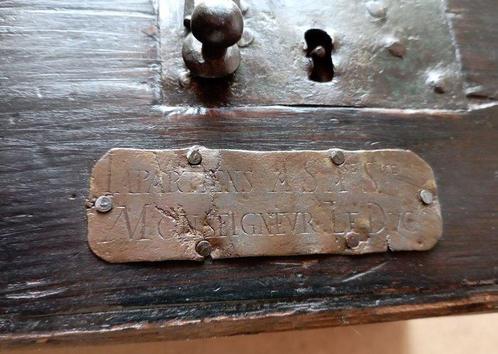 Kist - Hout, Koper, Smeedijzer - hertogenkist, Antiek en Kunst, Antiek | Overige Antiek